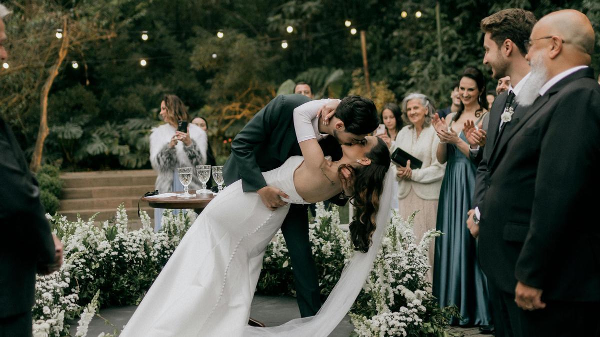 Sólo el 7,7% fueron bodas religiosas.