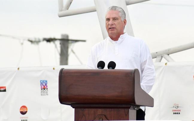 El presidente de Cuba, Miguel Díaz-Canel.