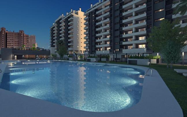 Residencial Les Naus, ubicado en Playa de San Juan, en la ciudad de Alicante.