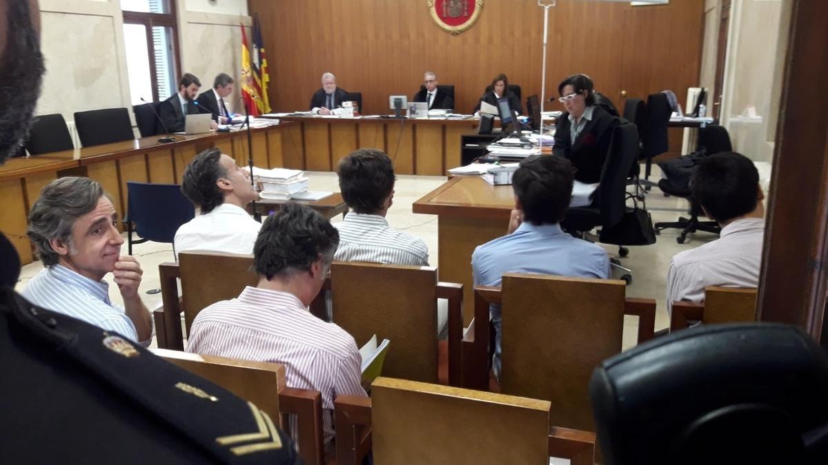 Segunda sesión del juicio a los hermanos Ruiz-Mateos en Palma.