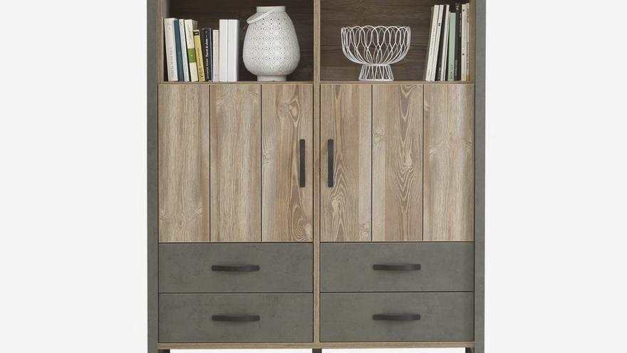 El aparador de 2 puertas y 4 cajones de Conforama