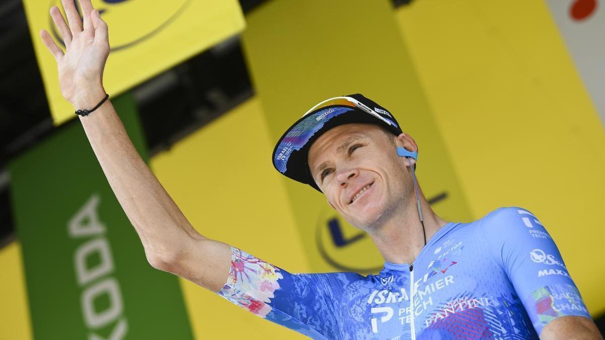 El ciclista Chris Froome en la 109ª edición del Tour de Francia.