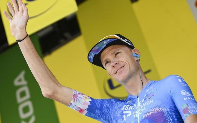 El ciclista Chris Froome en la 109ª edición del Tour de Francia.