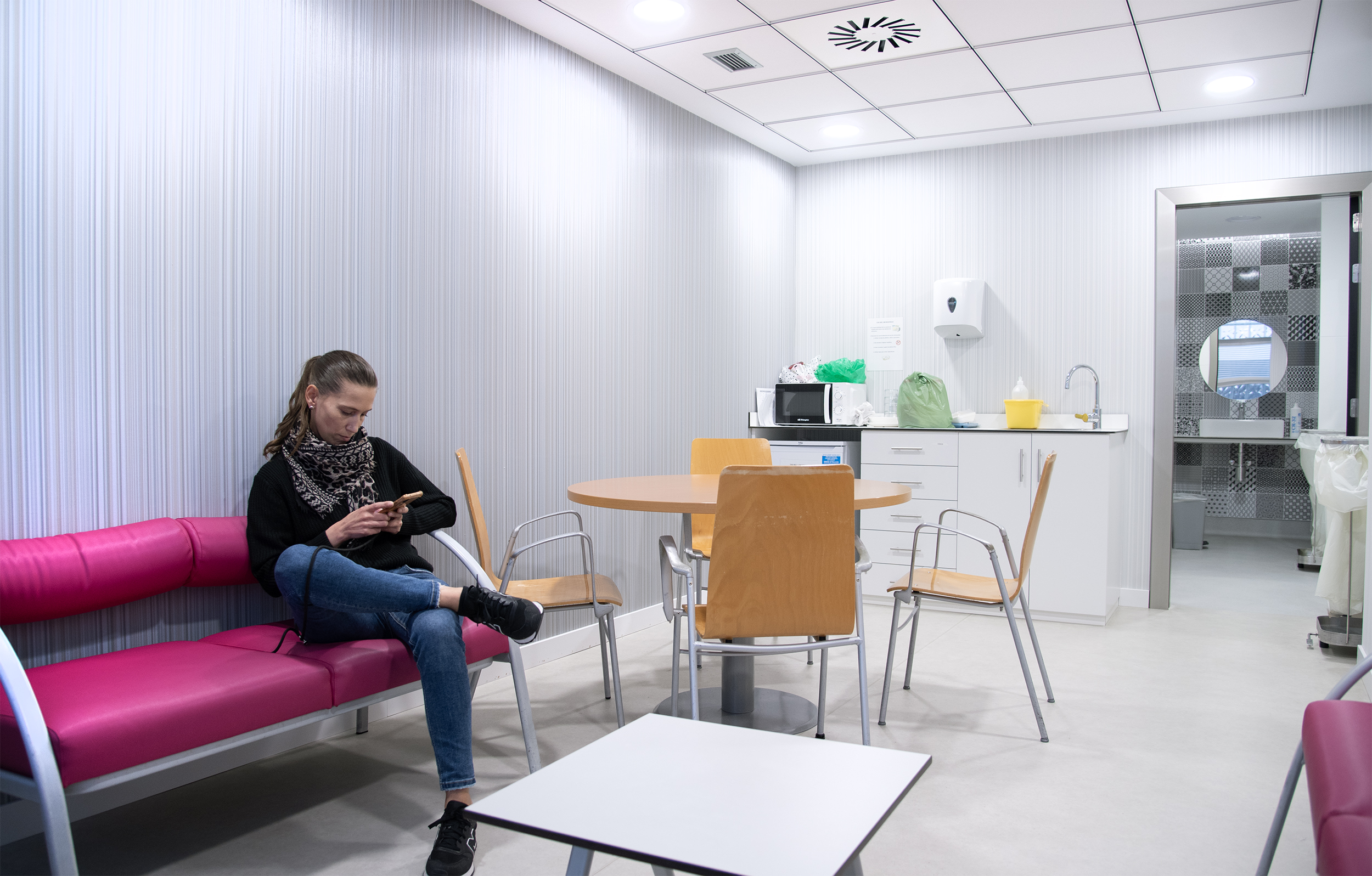 Sala de descanso junto a la UCI de neonatos. Foto: Gobierno de Navarra Sala de descanso junto a la UCI de neonatos. Foto: Gobierno de Navarra