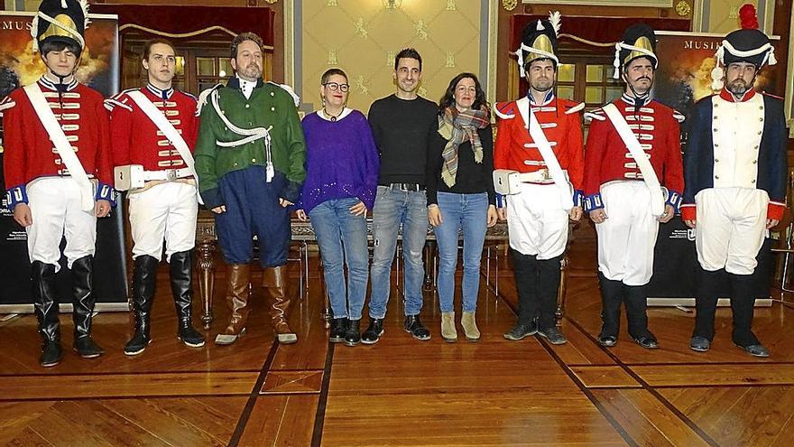 Presentación de las funciones del musical ‘Bretxa’ que acogerá el próximo fin de semana el Municipal.