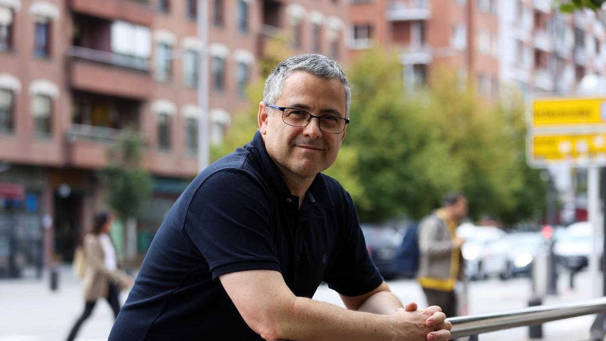 El escritor Unai Goikoetxea