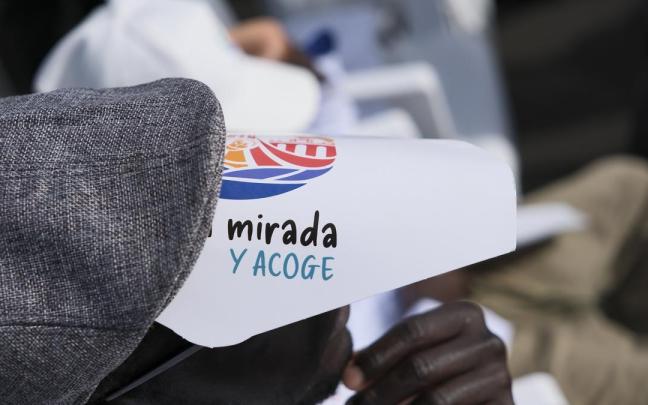 En imágenes: León XIV llega a Canarias para su encuentro con los migrantes en el puerto de Arguineguín