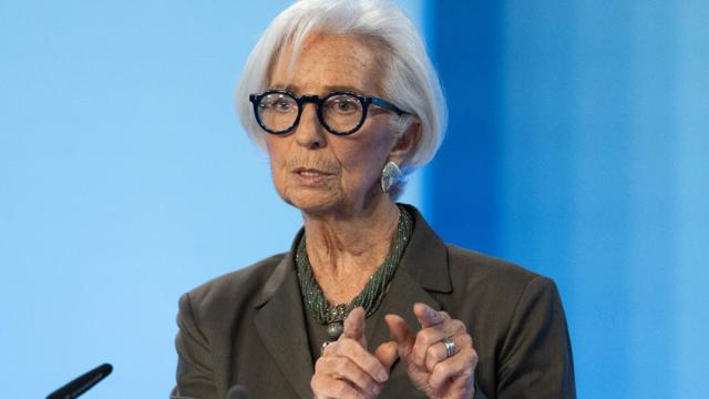 Christine Lagarde, presidenta del Banco Central Europeo, en una imagen de febrero.