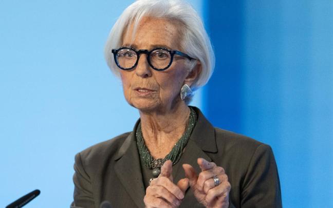 Christine Lagarde, presidenta del Banco Central Europeo, en una imagen de febrero.