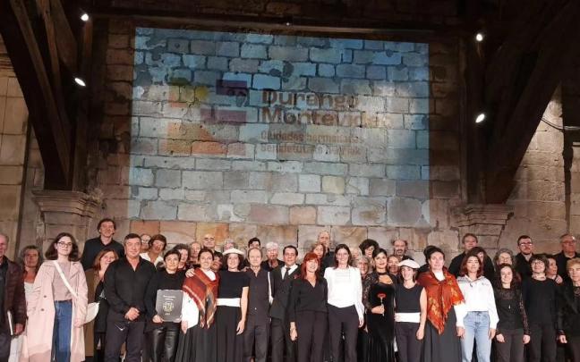 Durango y Montevideo celebrarán el 27 de septiembre su hermanamiento con una jornada cultural