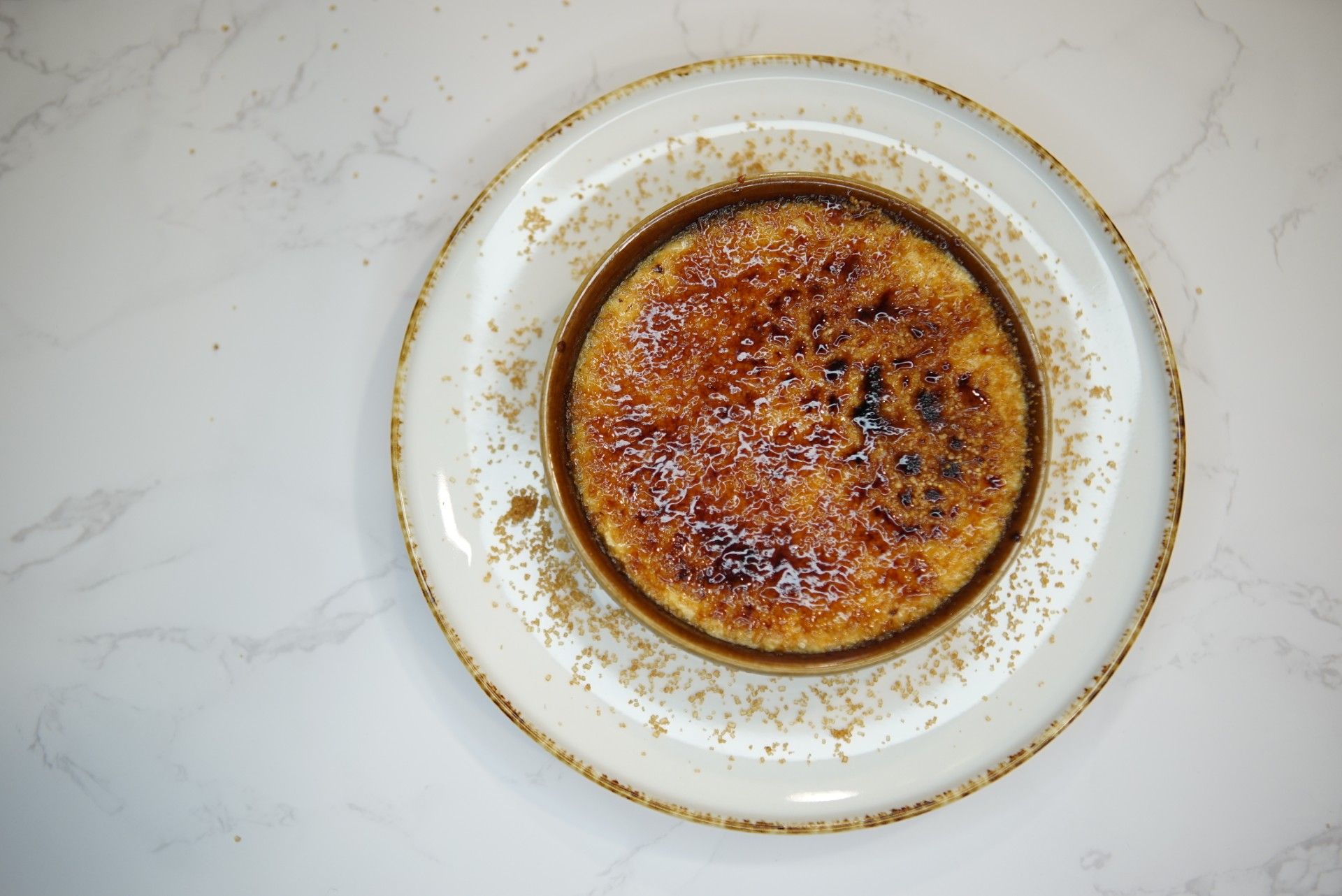 La 'crème brûlée' de La Cantine.