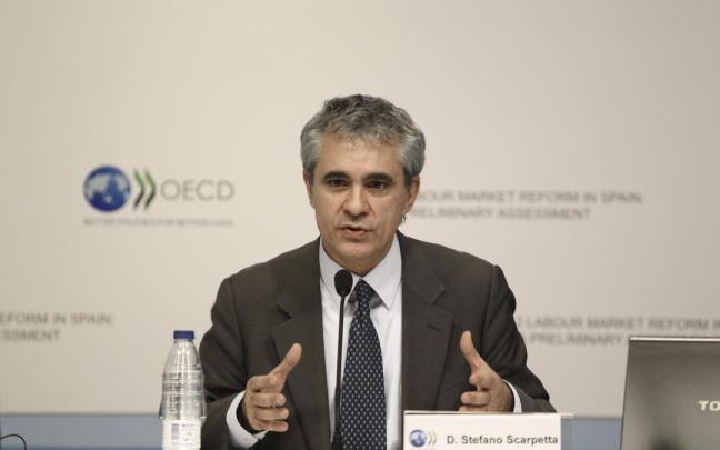 El economista jefe de la OCDE Stefano Scarpetta