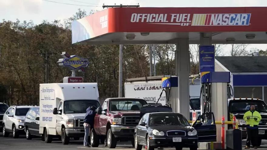 Imagen de archivo de una gasolinera en Nueva Jersey, EEUU.