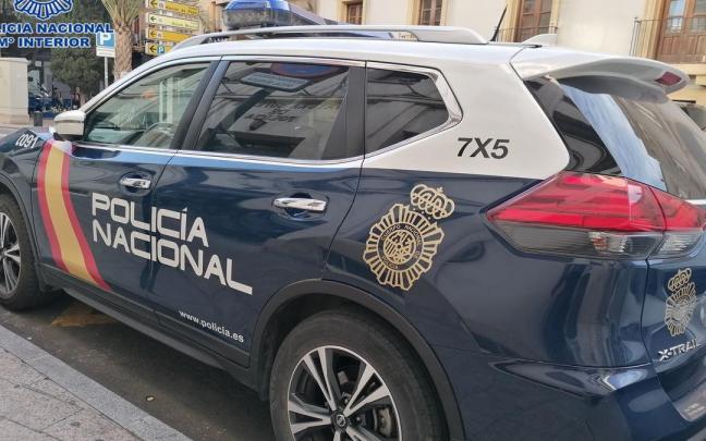 Patrulla de la Policía Nacional en Marbella.