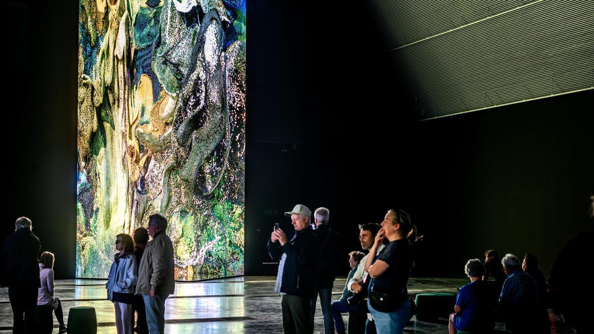 Exposición de arte digital, de Refik Anadol.