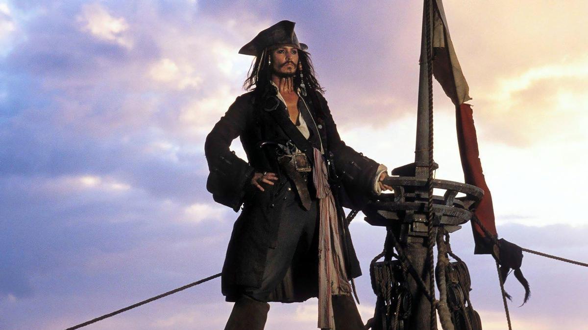 Johnny Depp interpreta a Jack Sparrow