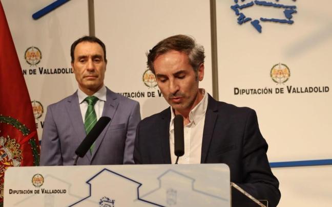 Óscar Fernández, durante una comparecencia.