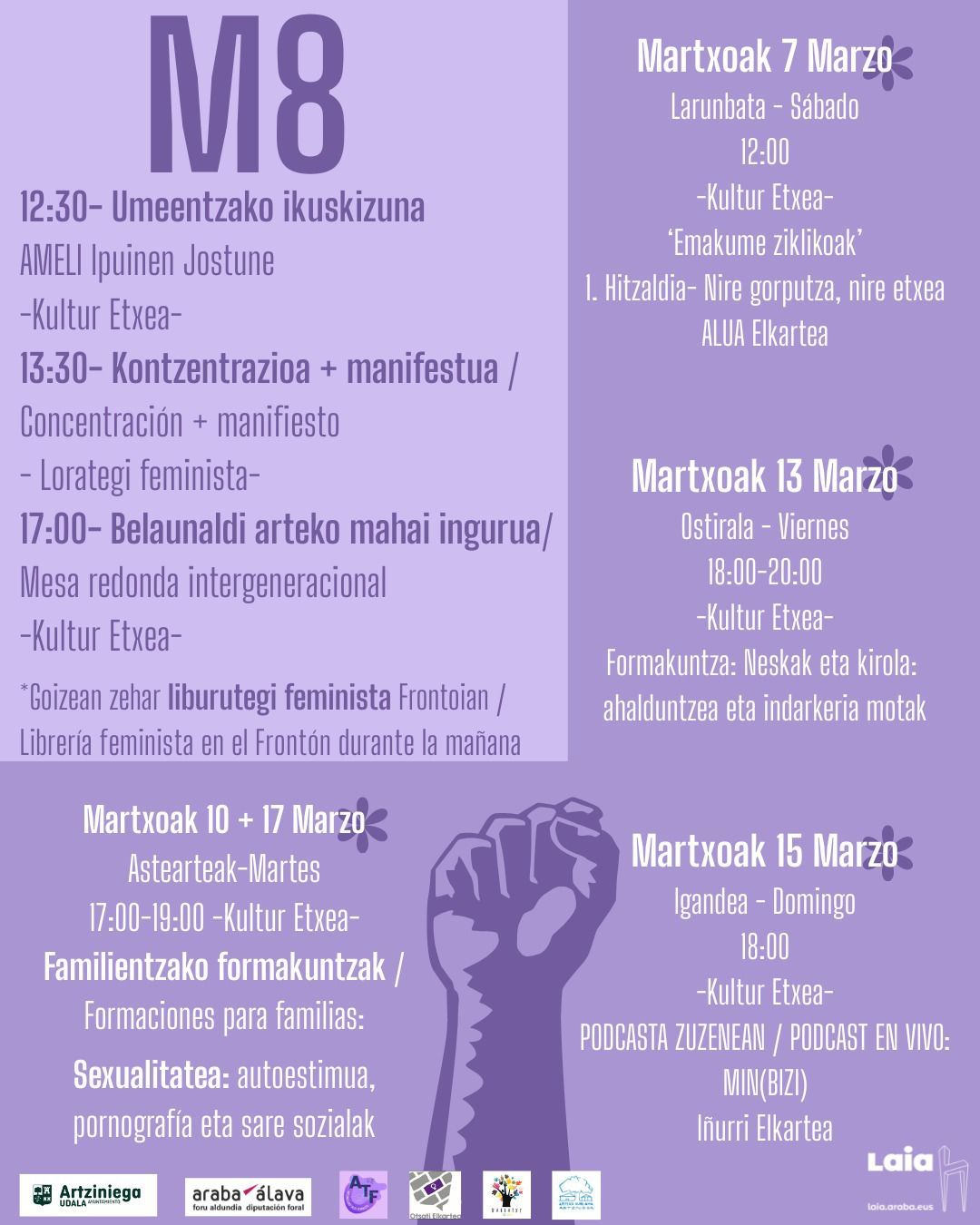 Programa 8M Artziniega