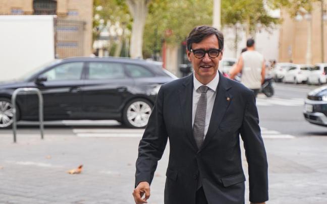El presidente de la Generalitat, Salvador Illa