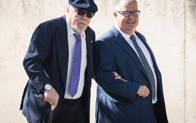El excomisario José Manuel Villarejo, a su llegada a la Audiencia Nacional, a 1 de junio de 2026.