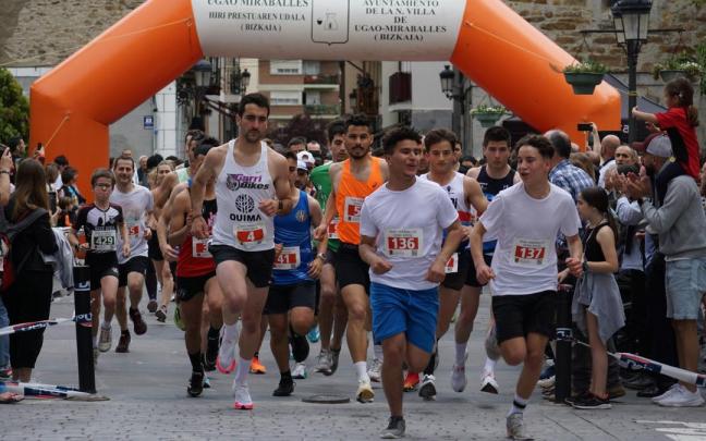 La Herri Krosa solidaria de Ugao-Miraballes se disputa este domingo y ayudará al Banco de Alimentos y al pequeño Lier / Ayuntamiento de Ugao-Miraballes La Herri Krosa solidaria de Ugao-Miraballes se disputa este domingo y ayudará al Banco de Alimentos y al pequeño Lier