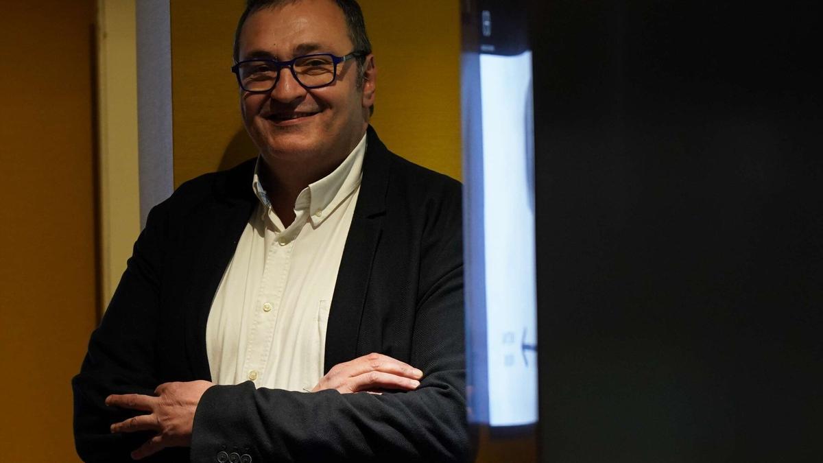 Eneko Zabalo, presidente del Colegio de Ópticos Optometristas