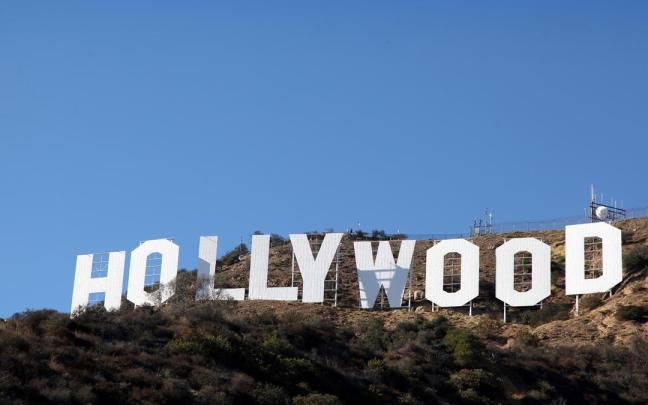 El famoso cartel de Hollywood.