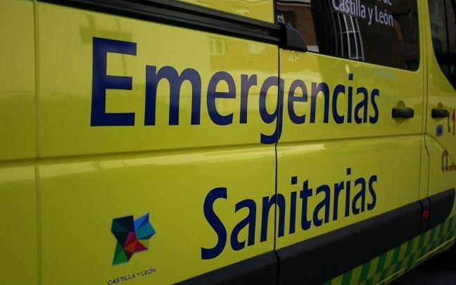Una ambulancia de Emergencias Sanitarias de Castilla y León (Sacyl) en una foto de archivo.