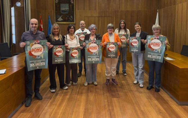 Presentación de la novena edición de la campaña de bonos de apoyo al comercio local 'Loratu Mutriku' / Udala Presentación de la novena edición de la campaña de bonos de apoyo al comercio local 'Loratu Mutriku'