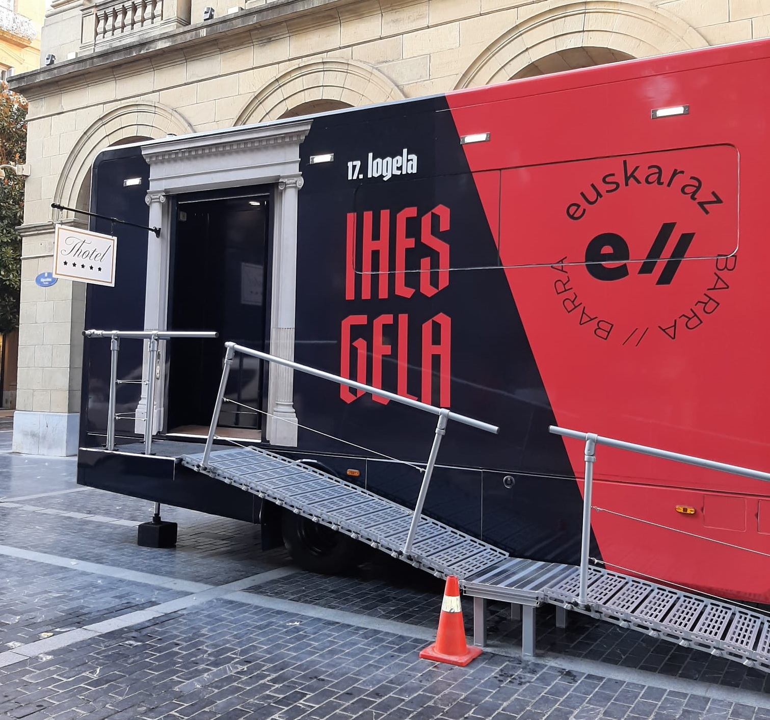 El scape room itinerante y en euskera '17. logela'