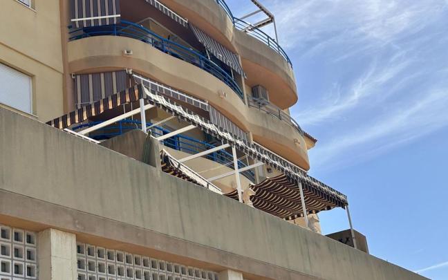 El edificio en el que tuvo lugar la agresión.