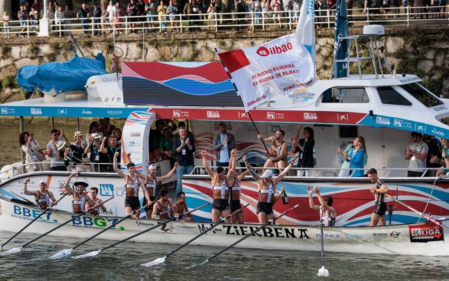 Zierbena celebra su triunfo en Bilbao / Liga ACT Zierbena celebra su triunfo en Bilbao / Liga ACT