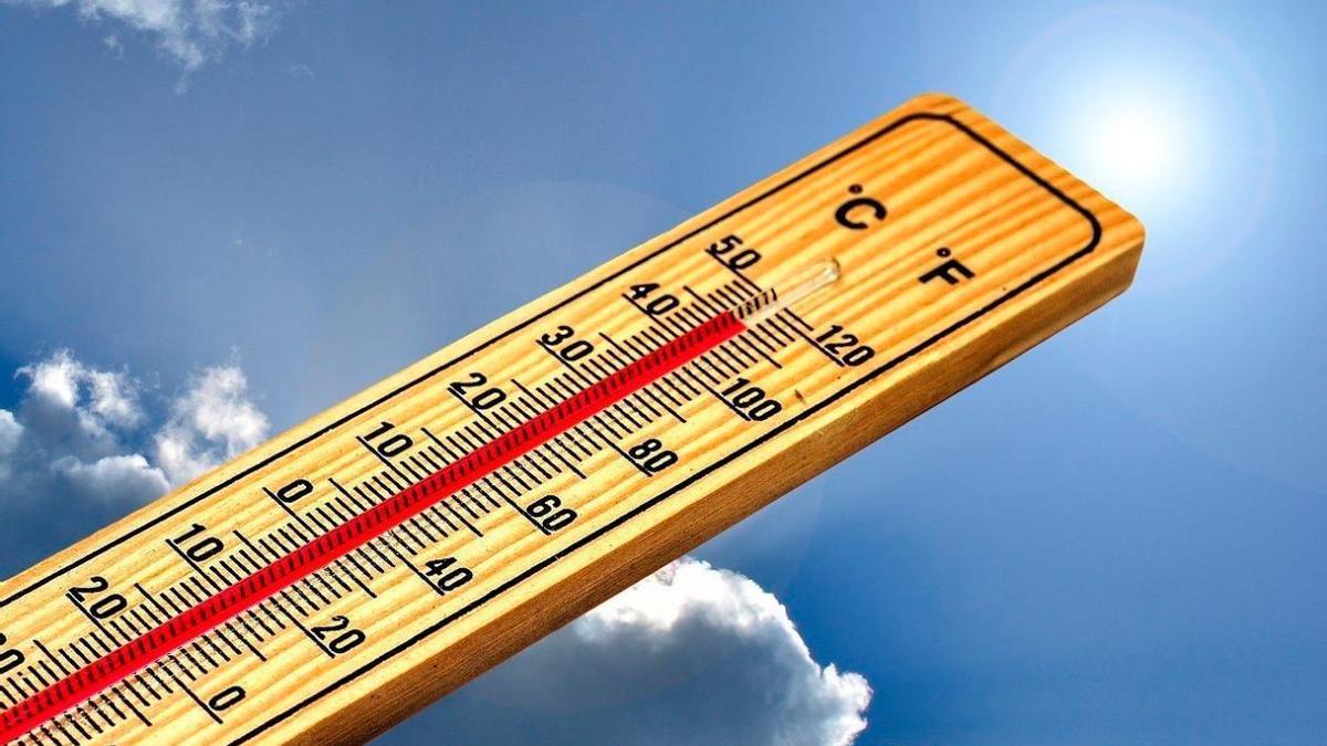 El lunes pasado la estación meteorológica registró la máxima temperatura en Badajoz capital, con 44,8 grados a las 17.50 horas.