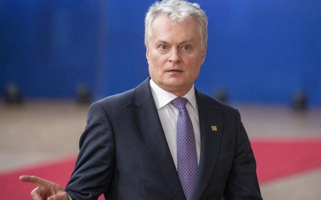 Gitanas Nauseda, el presidente en funciones de Lituania