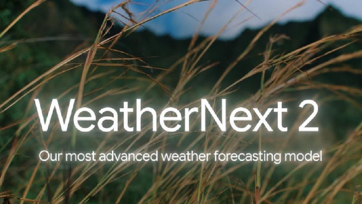 WeatherNext2, el nuevo sistema de pronóstico del tiempo de Google.