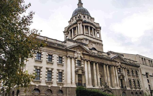 Exterior del tribunal penal de Old Bailey en Londres.