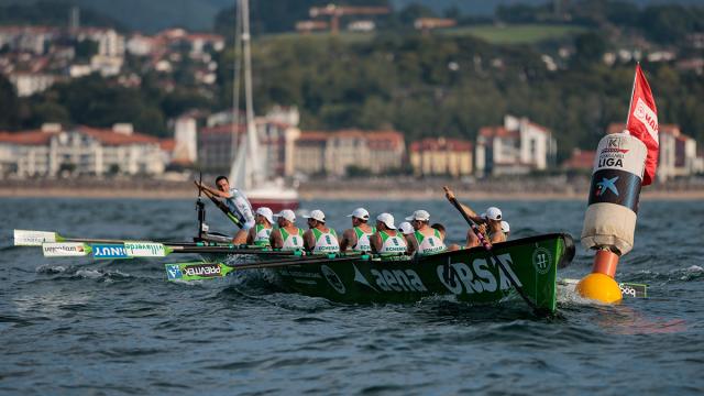 Hondarribia ciaboga en su regata "de casa" / Liga ACT