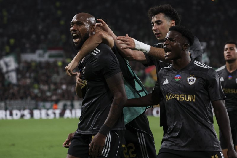 El Qarabag celebrando un gol / UEFA