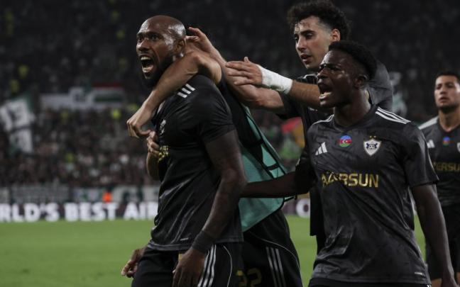 El Qarabag celebrando un gol / UEFA
