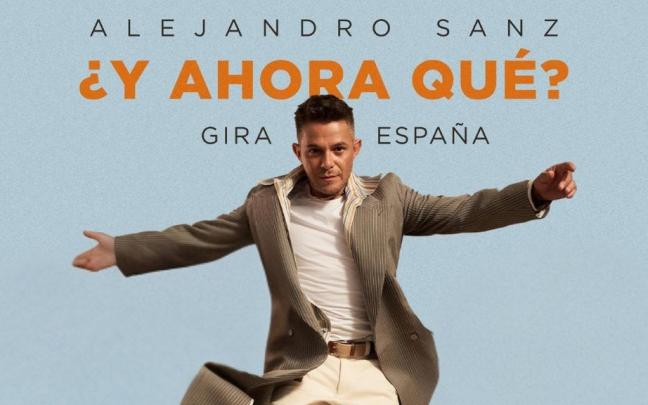 Cartel de la gira de Alejandro Sanz