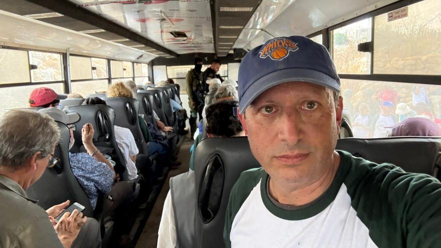 El candidato demócrata Brad Lander, detenido por Israel en Cisjordania.