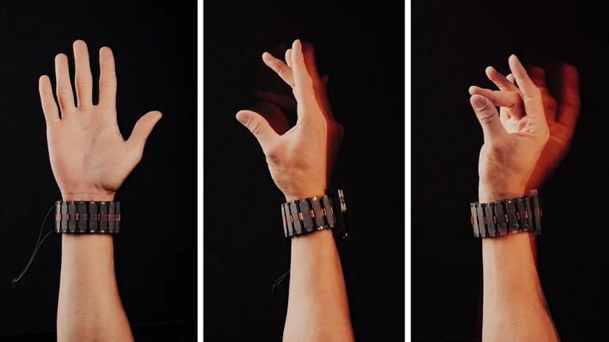 La pulsera de Meta, para manejar la pantalla del ordenador sin ratón.