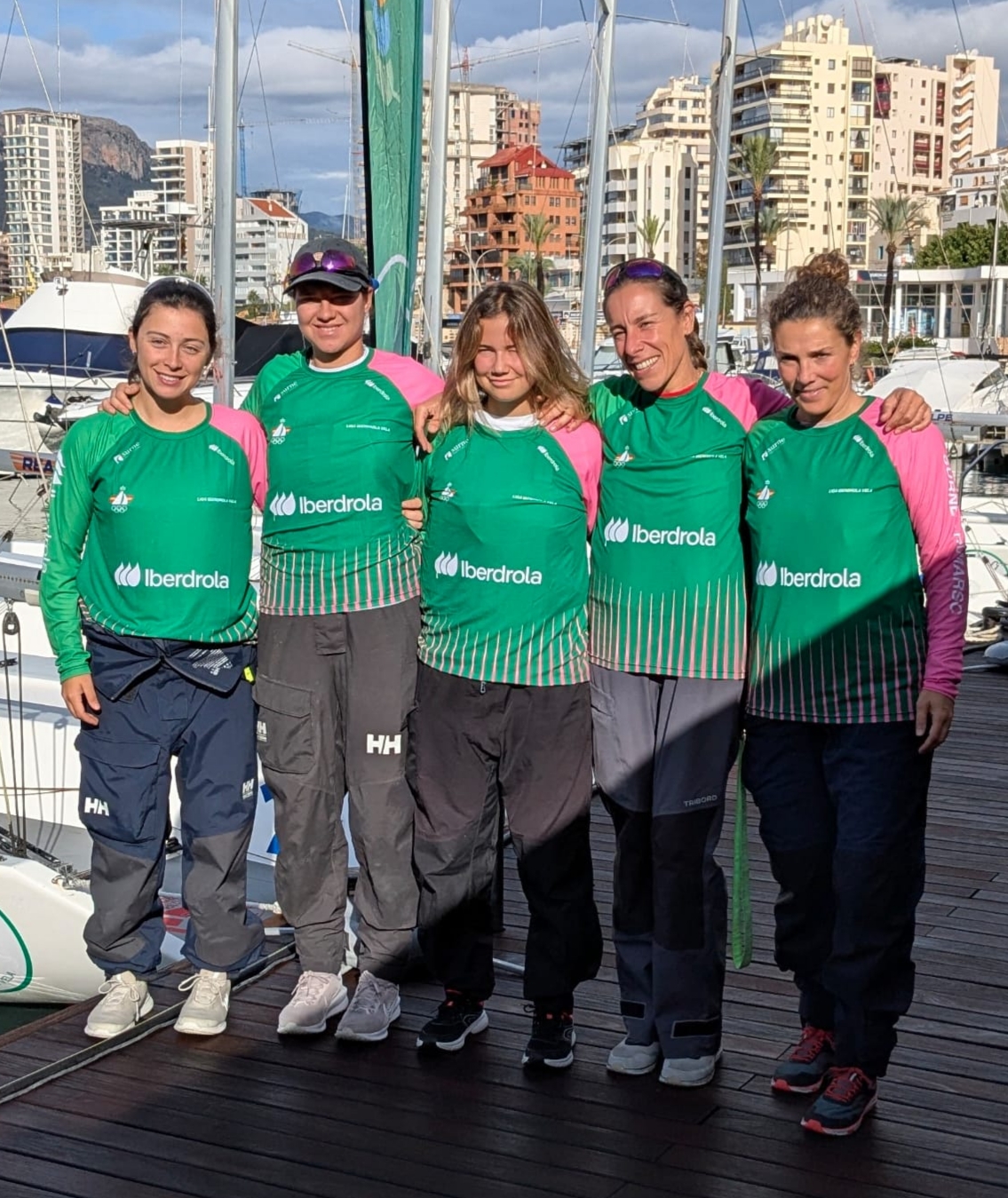 Silvia Marcé, Joana Abásolo, Arantxa Sellhorn, Clara Carnicero y María Urkijo