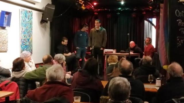 Kabigorri Ateneoan egindako beste bertso saio bat.