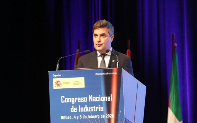Mikel Jauregi comparece en la VIII edición del Congreso Nacional de Industria.