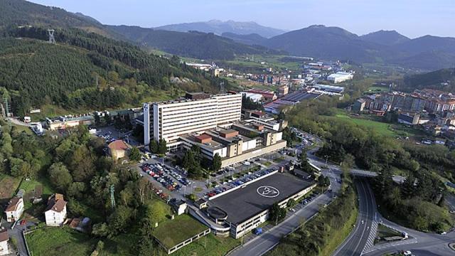 Vista aérea del hospital de Galdakao