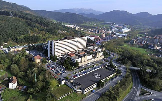 Vista aérea del hospital de Galdakao