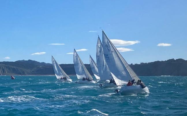 El viento, una vez más, protagonista del V Trofeo Náutica Digital. Foto. RCMA-RSC