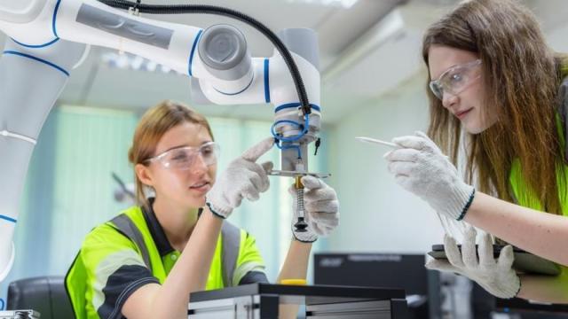 Alumnas de FP, en una imagen de archivo.