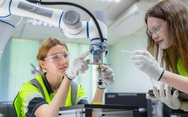 Alumnas de FP, en una imagen de archivo.